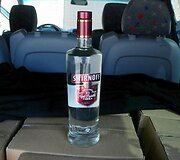 Sulaikytas nelegalios degtinės krovinys