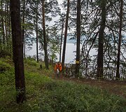 Jaunieji Norvegijos politiniai aktyvistai Utojos saloje