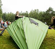 Jaunieji Norvegijos politiniai aktyvistai Utojos saloje