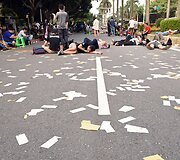 Protestas Taivane