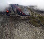 Reunjono saloje i&scaron;siveržęs ugnikalnis