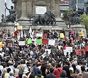 Protestai dėl nužudyto fotoreporterio Meksikoje