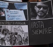 Protestai dėl nužudyto fotoreporterio Meksikoje