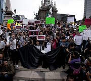 Protestai dėl nužudyto fotoreporterio Meksikoje