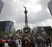Protestai dėl nužudyto fotoreporterio Meksikoje