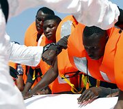 Migrantų gelbėjimo operacija