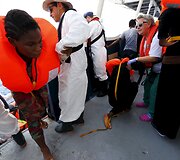 Migrantų gelbėjimo operacija
