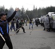 Protestai ir visuotinis streikas Ekvadore