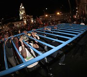 Protestai ir visuotinis streikas Ekvadore