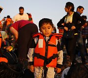 Migrantai bando pasiekti Europą