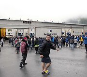 Potvynis ir purvo nuo&scaron;liauža Aliaskoje