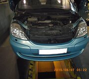 Sulaikytas kontrabandą gabenęs automobilis