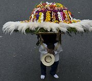 Medeljino gėlių festivalis Kolumbijoje