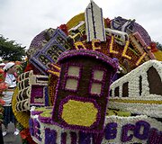 Medeljino gėlių festivalis Kolumbijoje