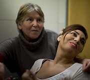 Tango invalido vežimėlyje &scaron;okanti Gabriela Fernanda Torres