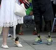 Galūnių netekę žmonės protestavo Va&scaron;ingtone po įvedamų naujų sveikatos apsaugos sistemos taisyklių
