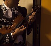 Mariači muzikos &scaron;ventovė Meksike