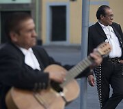 Mariači muzikos &scaron;ventovė Meksike