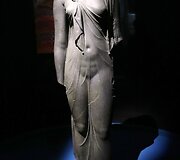 Archeologinė rastų nuskendusių meno vertybių prie Egipto paroda Paryžiuje