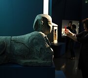Archeologinė rastų nuskendusių meno vertybių prie Egipto paroda Paryžiuje