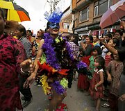 LGBT paradas Nepale