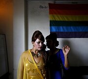LGBT paradas Nepale