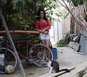 Sandra de Souza, 47 metų, nusprendė nei&scaron;sikelti i&scaron; griaunamo lū&scaron;nyno
