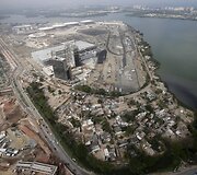 Naujiems olimpiniams stadionams pastatyti Rio de Žaneire griaunami lū&scaron;nynai
