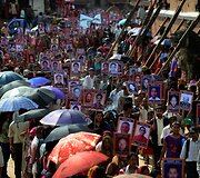 Nepalas mini pražūtingo žemės drebėjimo metines