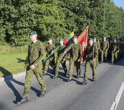 Klaipėdoje prisiekė pirmieji savanoriai