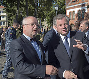 Klaipėdoje prisiekė pirmieji savanoriai
