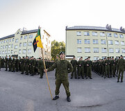 Klaipėdoje prisiekė pirmieji savanoriai