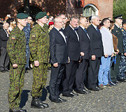 Klaipėdoje prisiekė pirmieji savanoriai