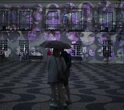 &bdquo;Lumina&ldquo; &scaron;viesos festivalio darbai Kaskaise, Portugalijoje