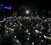&bdquo;Lumina&ldquo; &scaron;viesos festivalio darbai Kaskaise, Portugalijoje