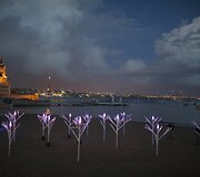 &bdquo;Lumina&ldquo; &scaron;viesos festivalio darbai Kaskaise, Portugalijoje