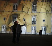 &bdquo;Lumina&ldquo; &scaron;viesos festivalio darbai Kaskaise, Portugalijoje