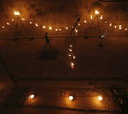 &bdquo;Lumina&ldquo; &scaron;viesos festivalio darbai Kaskaise, Portugalijoje