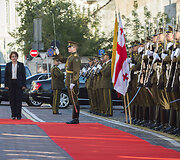Gruzijos gynybos ministrės Tinatin Khida&scaron;eli vizitas Vilniuje
