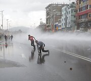 Protestai Nepale