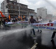 Protestai Nepale