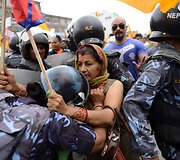 Protestai Nepale