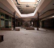 Apleistas prekybos centras Ohajo valstijoje JAV