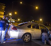Pareigūnai apie&scaron;ko sustabdytą automobilį