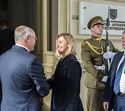ES užsienio politikos vadovė Federica Mogherini lankosi Lietuvoje