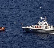 Migrantai pasiekę Graikijos salas