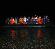 Migrantai pasiekę Graikijos salas