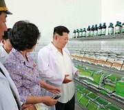 &Scaron;iaurės Korėjoje yra kuo pasidžiaugti jos lyderiui Kim Jong Unui