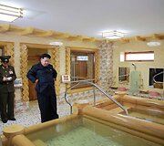 &Scaron;iaurės Korėjoje yra kuo pasidžiaugti jos lyderiui Kim Jong Unui