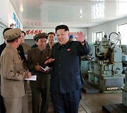 &Scaron;iaurės Korėjoje yra kuo pasidžiaugti jos lyderiui Kim Jong Unui